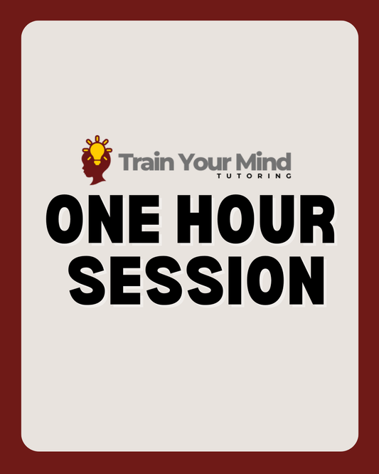 One Hour Tutoring Session